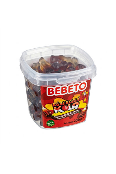 BEBETO حلوى ناعمة بنكهة الكولا 150 جرام دلو