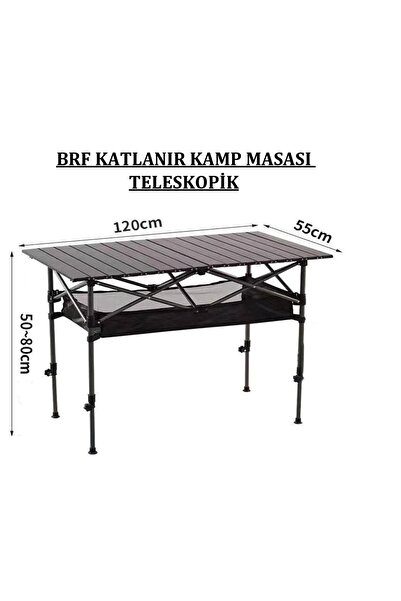 BRF KATLANIR KAMP MASASI TELESKOPİK-PROTAKTİKAL