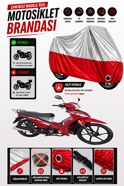 Cemku Twin Top Gray - Bottom Red Kuba Ege 50 Compatible Engine Tarpaulin, Rea...