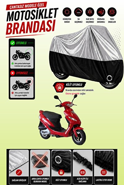 Cemku Twin Top Gray - Bottom Black Asya Polo 100 Compatible Engine Cover, Rea...