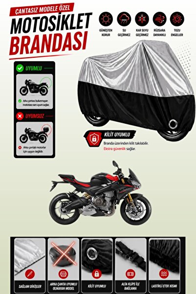 Cemku Twin Top Gray - Bottom Black Aprilia Tuono 660 Factory Compatible Engin...