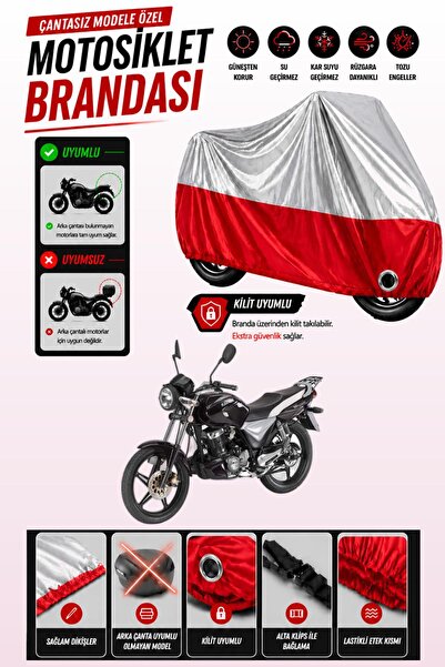 Cemku Twin Top Gray - Bottom Red Keeway Spee.D 150 Compatible Engine Cover, R...