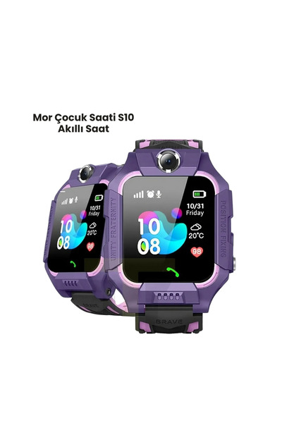 Epilons S10 Mor Akıllı Çuk Saati