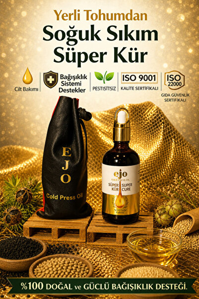 SOĞUK SIKIM SÜPER KÜR TOHUM YAĞI 100ML