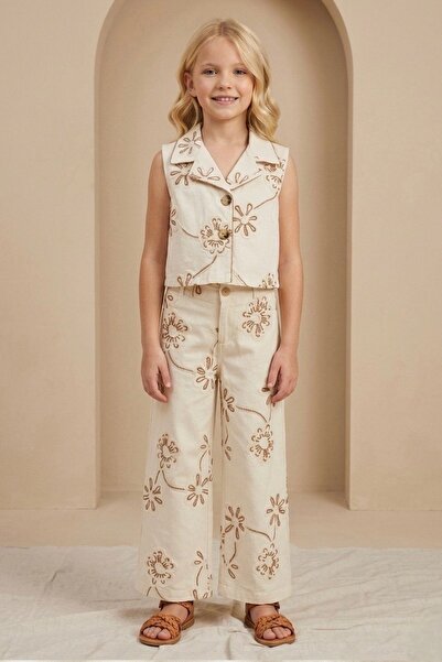 HAUSEkids 10-14 Yaş Daisye Coolese Kız Çocuk Takım-Latte