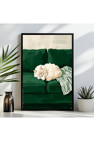 LudenHome Mutfak Tasarımlı Çerçeve Görünümlü Mdf Tablo 20 x 30 CM