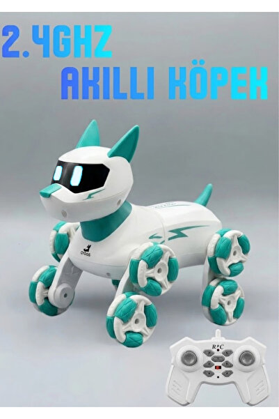 Boratila Toys 2.4Ghz Şarjlı Uzaktan Kumandalı 360° Dönen Merdiven Çıkan Akıll...