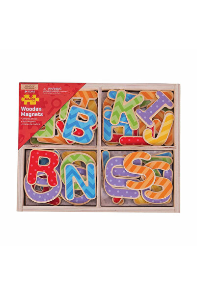BIGJIGS Toys Print magnetic letter set - 49 pieces