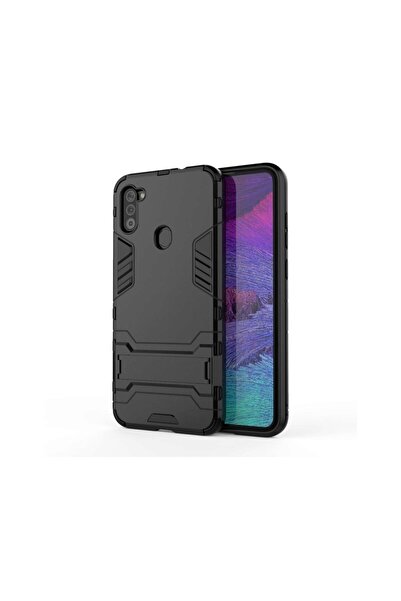 lemontti Samsung Galaxy A11 Shockproof Case Black