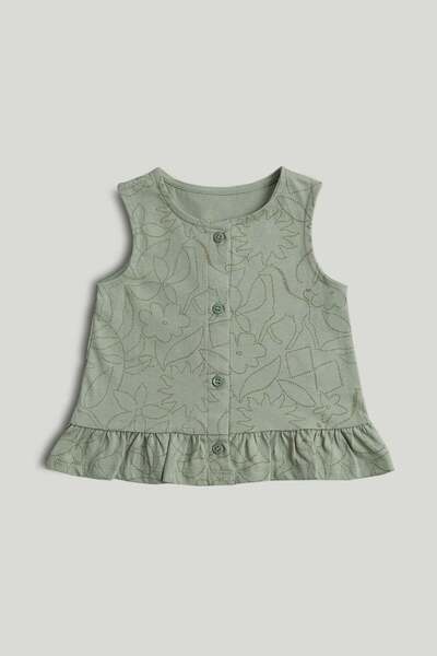 MOTHERCARE بلوزة سفاري خضراء