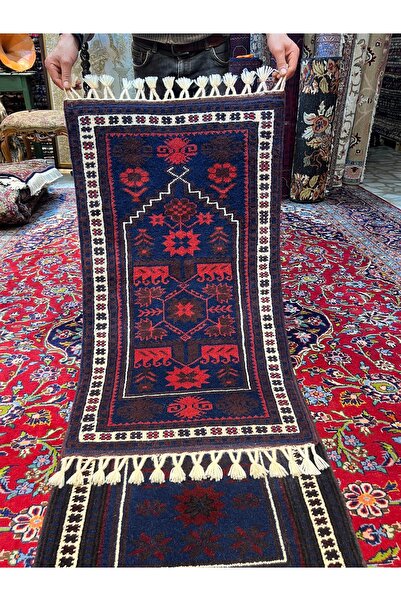 RD RAMAZAN DAĞ EL HALI SANATI El Dokuma Yağcıbedir Halısı Seccade Ebat 110x63