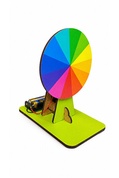 Trendy Toys Newton Renk Çarkı Deney Seti ( Pil Dahil )