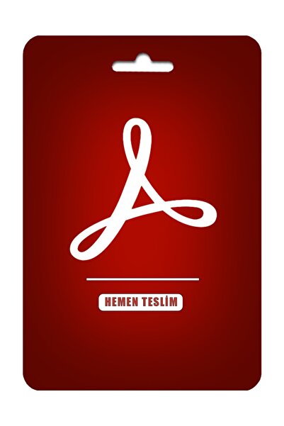 Acrobat Pro Dc 2021 Dijital Lisans 3 Cihaz Ömür Boyu W İ N D O W S