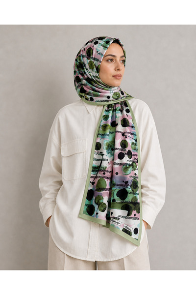 nazzain Premium Abstract Patterned Digital Print Shawl – Soft Touch Modern De...