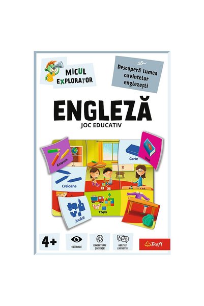 Trefl JOC EDUCATIV ENGLEZA MICUL EXPLORATOR