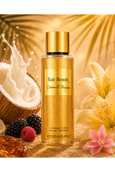 RAİR BEAUTY Vücut Spreyi Coconot Passion Body Mist