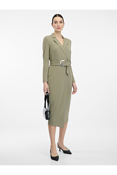 ORSAY Rochie midi kaki