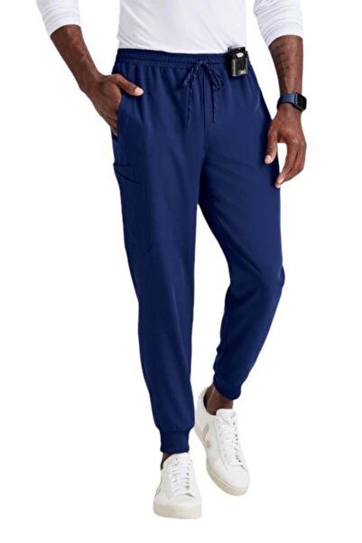 Barco Pantaloni medicali jogger pentru bărbați Unify BUP602, Albastru Indigo