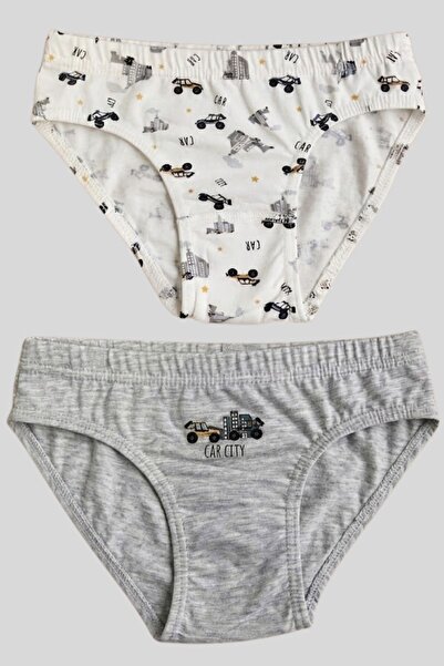 ww waka waka kids store Βαμβακερά εσώρουχα για αγόρια 2 τεμαχίων - Car City μ...
