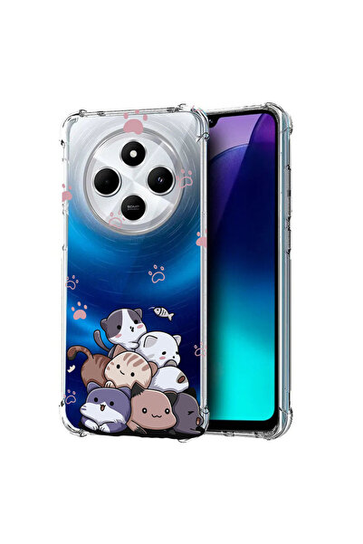 bestcase Αντικραδασμική Θήκη για Xiaomi Redmi 14C / Redmi A4 / Poco C75, Γατά...