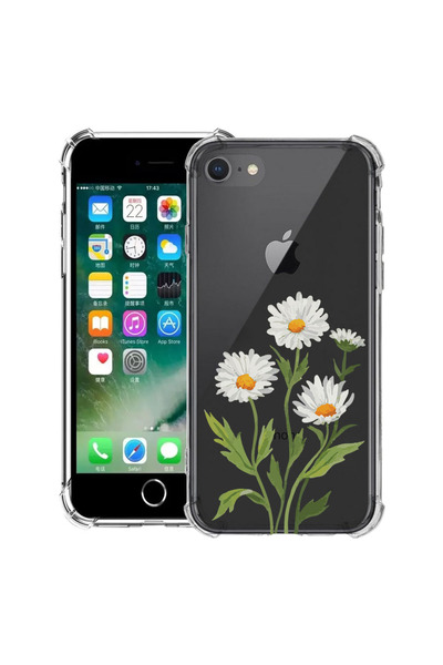 bestcase Αντικραδασμική Θήκη για Apple iPhone SE 3 / SE 2 / 8 / 7, Φλοράλ - Π...