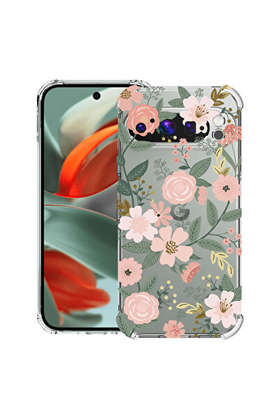 bestcase Husă Antișoc pentru Google Pixel 10 / Pixel 10 Pro, Model Floral - L...