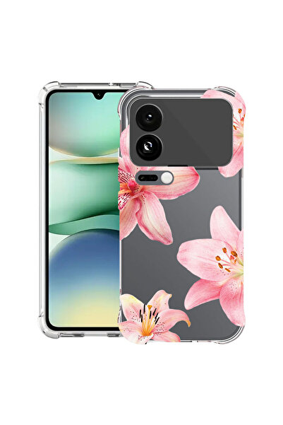bestcase Husă Antișoc pentru Xiaomi 17 Pro, Floral - Floral - Lotus Roz Elega...