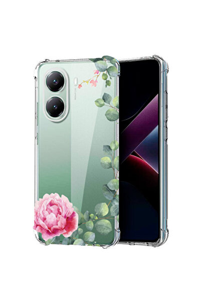 bestcase Husă Antișoc pentru Poco X7 Pro 5G, Florală - Camelie Minimalistă, 1...