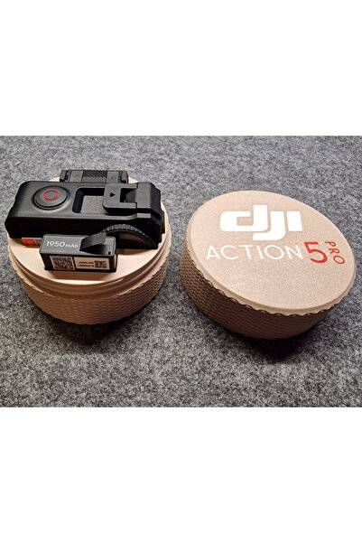 Print Zone DJI Action 5 Pro / 4 / 3 Uyumlu Kompakt Saklama Kutusu - Kamera ve...