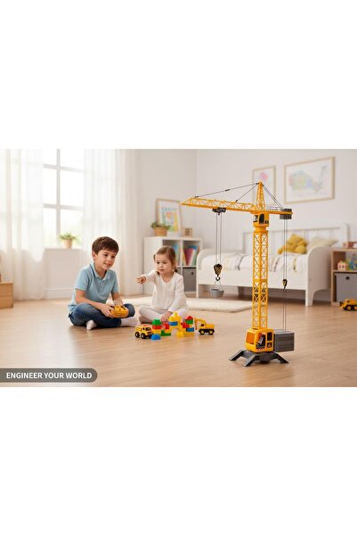 Halley Oyuncak SH5001 2.4G 1:12 UZK.KUM.KULE VİNÇ 9KN IŞK SES-ZRV