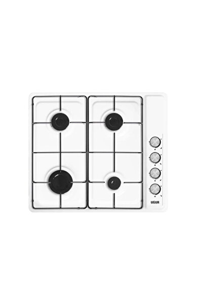 Uğur UEO 6040W0 BEY 1R1 Beyaz Set Üstü Ocak