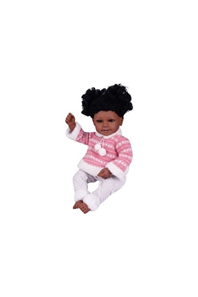 TUFY TOYS KİKİ BABY AFRO SAÇLI GERÇEKÇİ OYUNCAK BEBEK