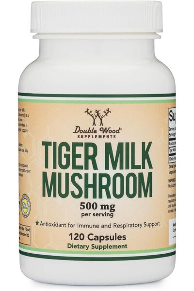 Double Wood Supplements مكمل غذائي من فطر حليب النمور (Lignosus Fungi) 500 مل...
