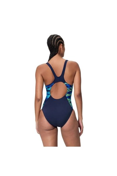 SPEEDO Costum de baie Hyperboom Splice Muscleback pentru femei 8-A000247003 (PE MĂRIMILE UK)