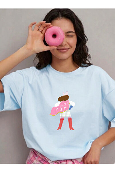 LORVEX Μπλουζάκι Oversize 100% Βαμβάκι Άνετη Εφαρμογή Ειδικό Μπλουζάκι με Στά...