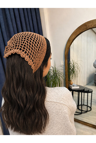 MUTLUDÜNYAM Knitted Bandana Hair Bandana