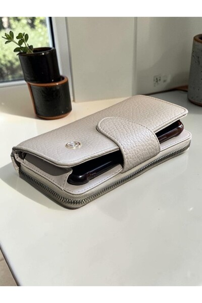 SÜNELA Phone Holder Wallet Model with Soft Leather, Large Size for You