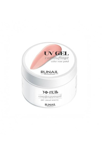 RUNAİL PROFESSİONAL Uv Builder Gel Protez Tırnak Jeli 30 gr - Rose Petal Renk