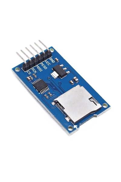 Rodevino Micro SD Kart Okuyucu Modül Arduino SPI Hafıza Kartı Okuma Yazma Modülü