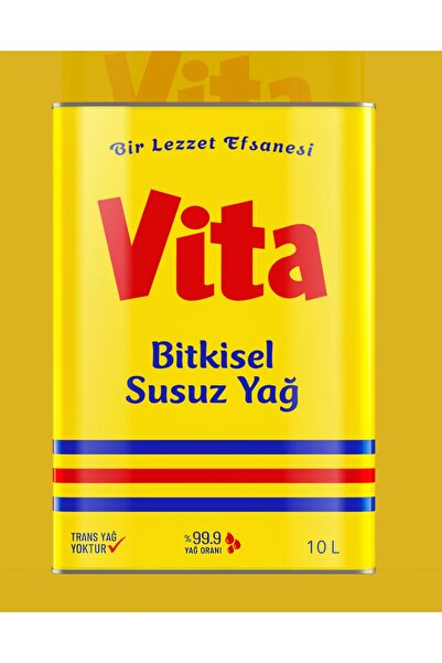 vita 10 lt Bitkisel susuz yağ