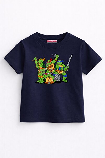Rabona Fashion Tricou pentru copii Green Ninja Team