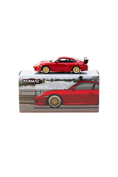 TOYFEST Tarmac Works 1/64 Porsche 911 Gt3 Type 996 Red