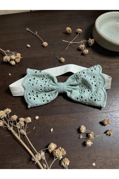 egomi kalpten gelen elle üretilen Fisto Bowknot Baby Bandana