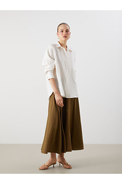 LC Waikiki A-Line Skirt with Zipper at the Waist