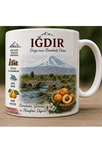 KADOREX DESIGN Turkish Cities Special Design Mug – Collection with Regional C...