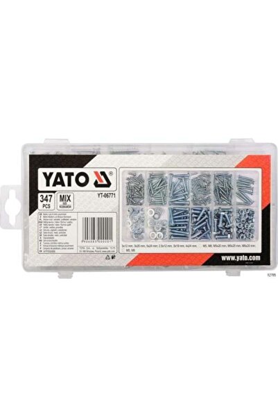 yato 347 براغي ذاتية اللولبة للخشب/المعدن YT-06771