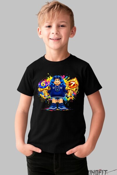 GILDAN Tricou Roblox Kendama Model Valuri Electrice 5
