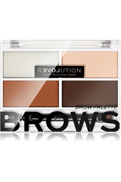 Revolution - Eyebrow Palette - BROWS, Medium, 0.8 g