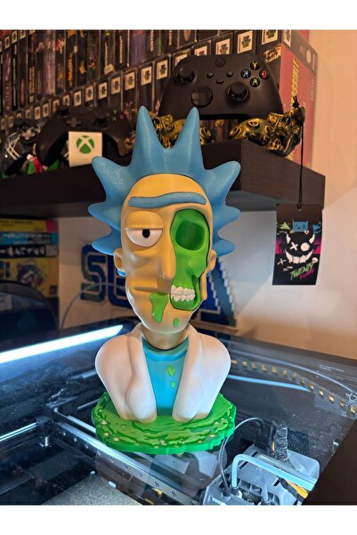 axelon Rick and Morty Rick Kafatası Skull 22cm Dekoratif Karakter