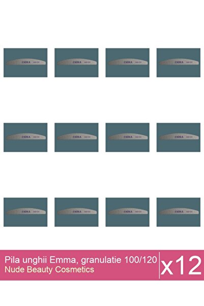 Makeup Set 12x Pila unghii Emma, granulatie 100/120